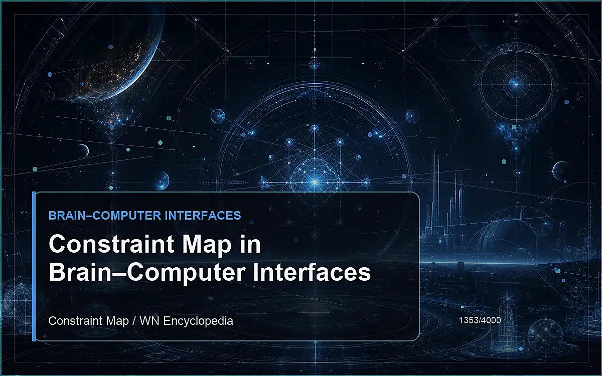 AI-generated encyclopedia reference image for Constraint Map in Brain–Computer Interfaces