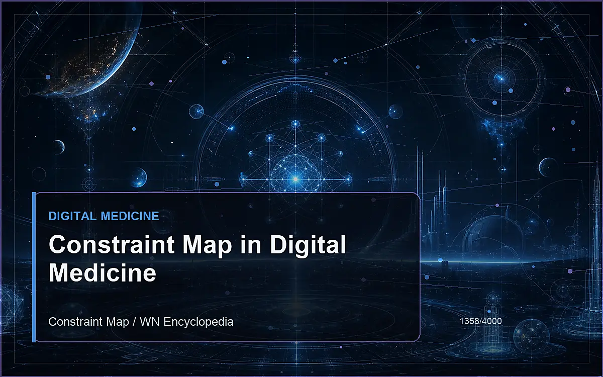 AI-generated encyclopedia reference image for Constraint Map in Digital Medicine