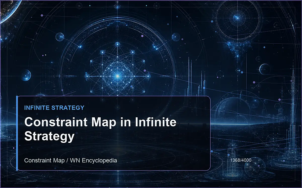 AI-generated encyclopedia reference image for Constraint Map in Infinite Strategy