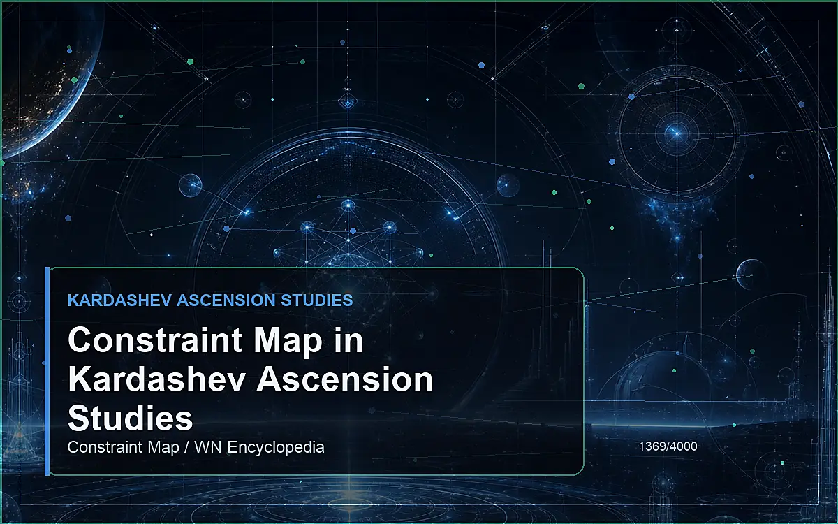 AI-generated encyclopedia reference image for Constraint Map in Kardashev Ascension Studies