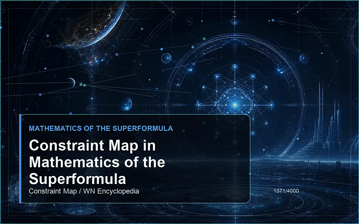 AI-generated encyclopedia reference image for Constraint Map in Mathematics of the Superformula