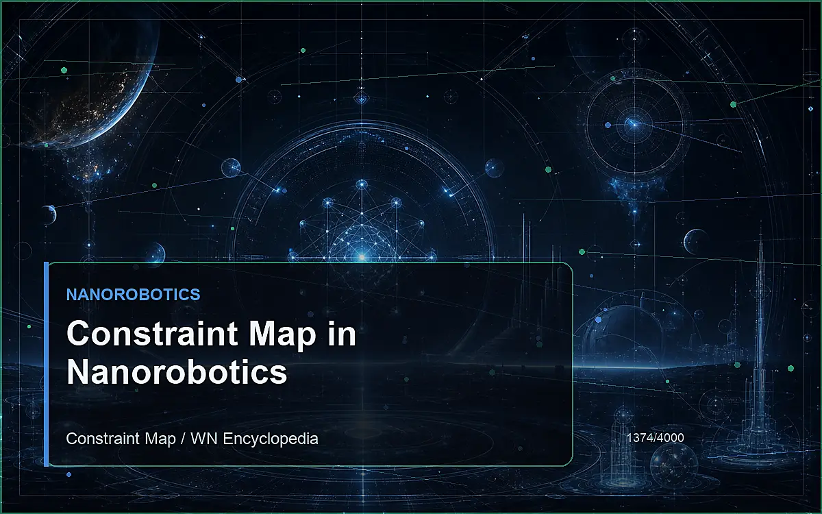 AI-generated encyclopedia reference image for Constraint Map in Nanorobotics