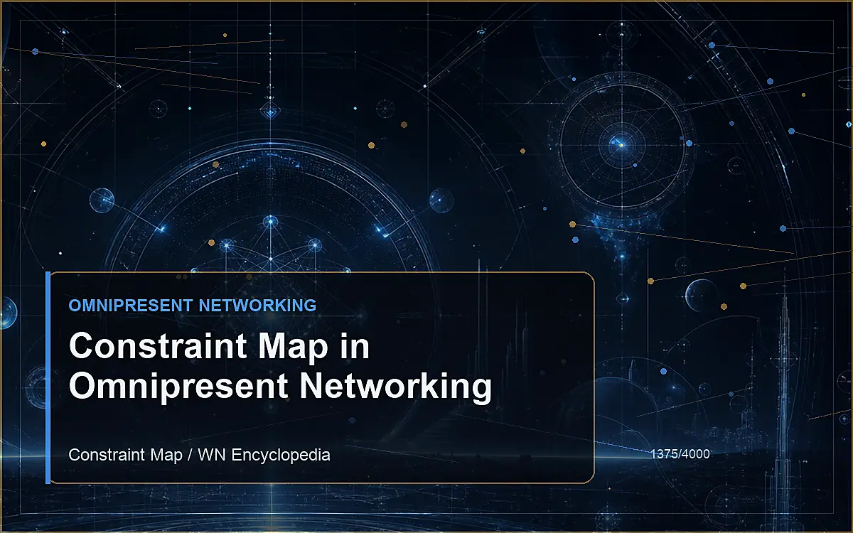 AI-generated encyclopedia reference image for Constraint Map in Omnipresent Networking