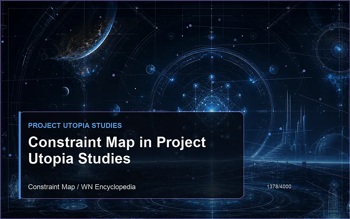 AI-generated encyclopedia reference image for Constraint Map in Project Utopia Studies