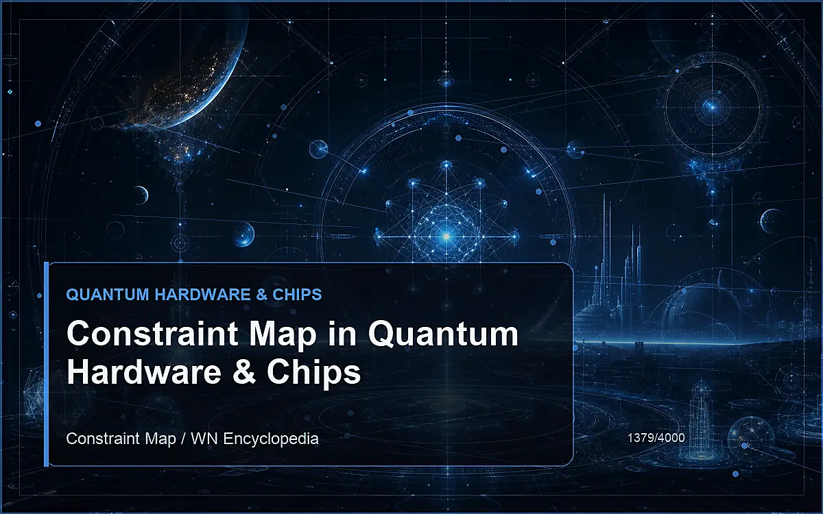AI-generated encyclopedia reference image for Constraint Map in Quantum Hardware & Chips