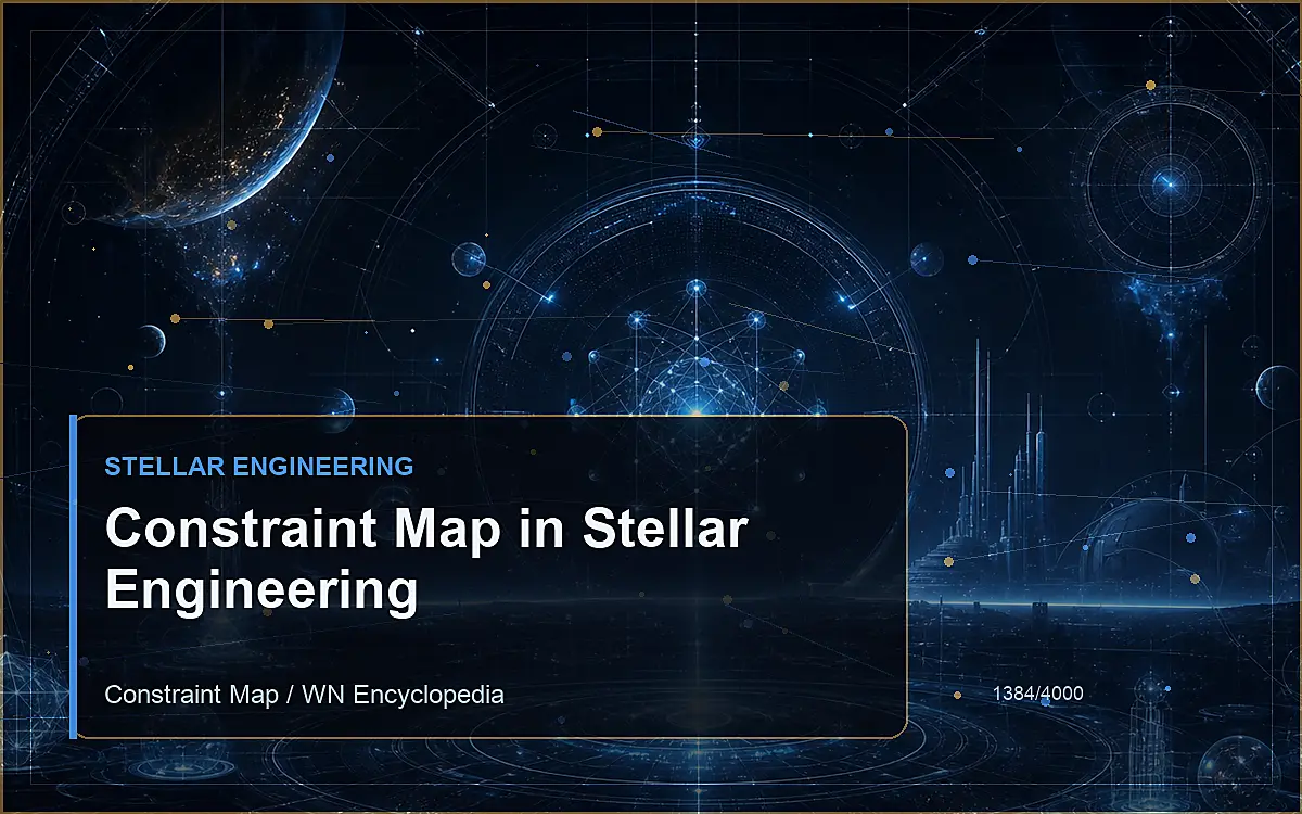 AI-generated encyclopedia reference image for Constraint Map in Stellar Engineering