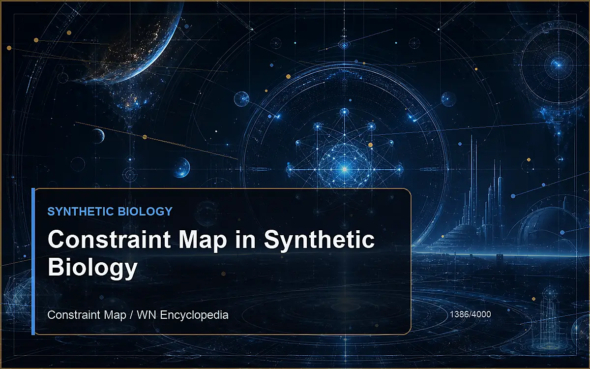 AI-generated encyclopedia reference image for Constraint Map in Synthetic Biology
