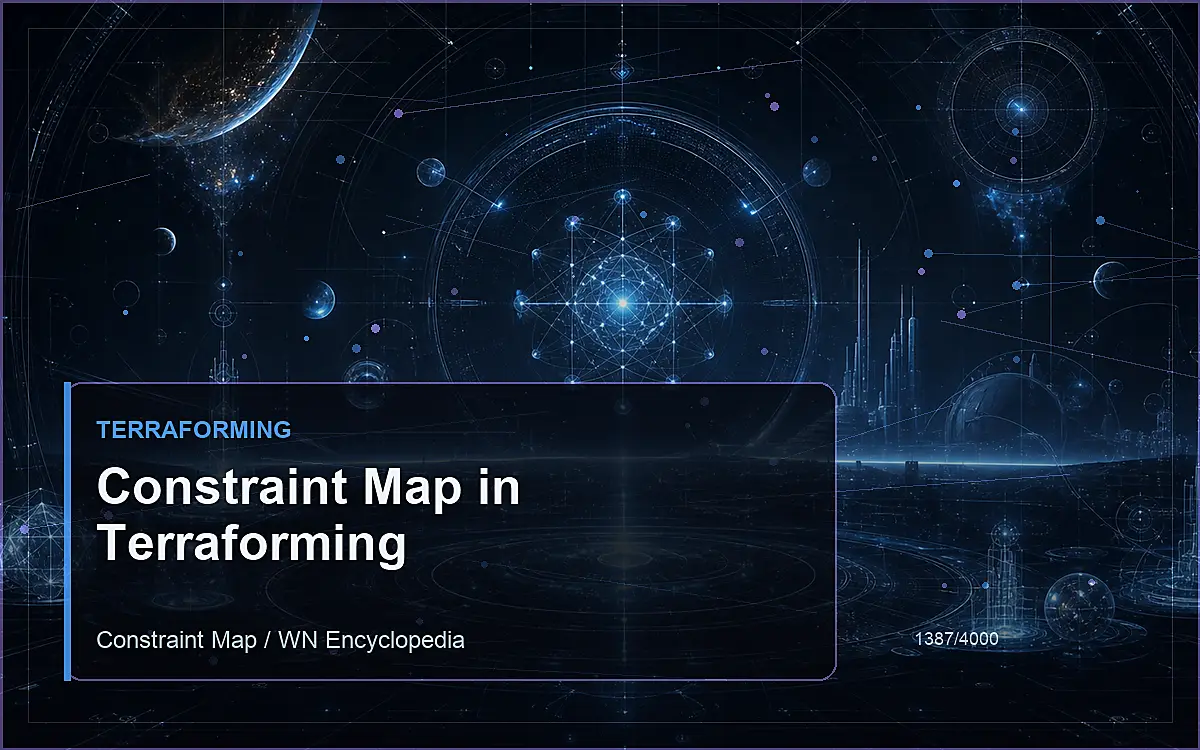 AI-generated encyclopedia reference image for Constraint Map in Terraforming