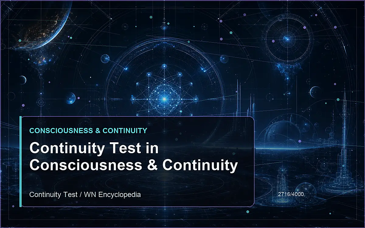 AI-generated encyclopedia reference image for Continuity Test in Consciousness & Continuity