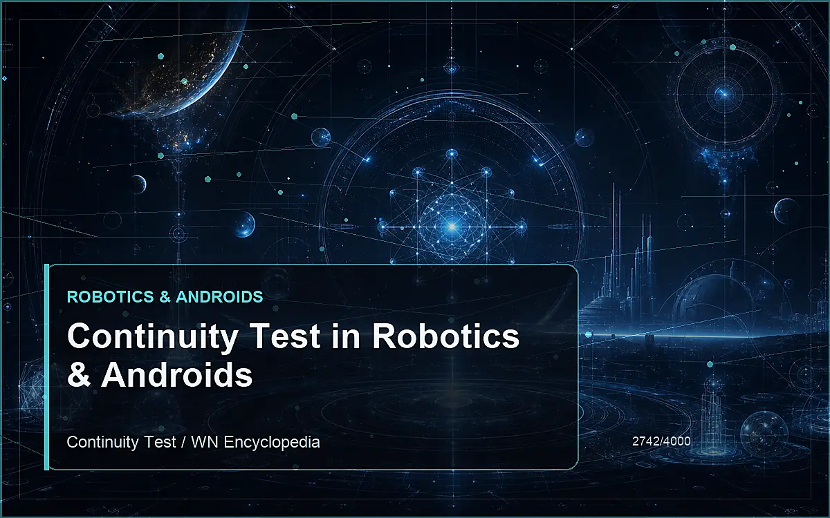 AI-generated encyclopedia reference image for Continuity Test in Robotics & Androids