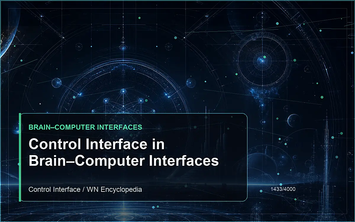 AI-generated encyclopedia reference image for Control Interface in Brain–Computer Interfaces
