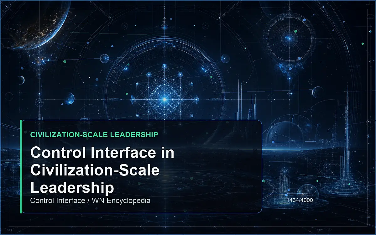 AI-generated encyclopedia reference image for Control Interface in Civilization-Scale Leadership