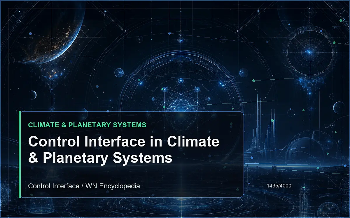 AI-generated encyclopedia reference image for Control Interface in Climate & Planetary Systems