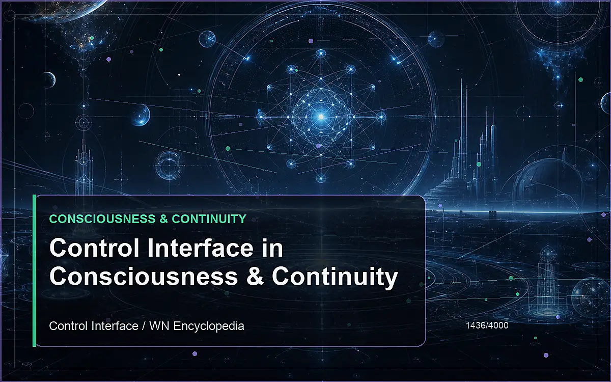 AI-generated encyclopedia reference image for Control Interface in Consciousness & Continuity