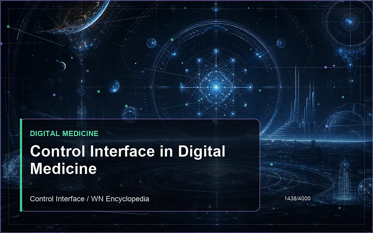 AI-generated encyclopedia reference image for Control Interface in Digital Medicine