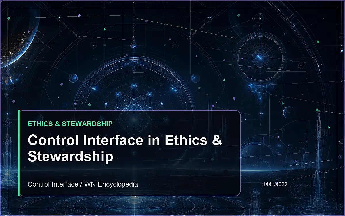 AI-generated encyclopedia reference image for Control Interface in Ethics & Stewardship