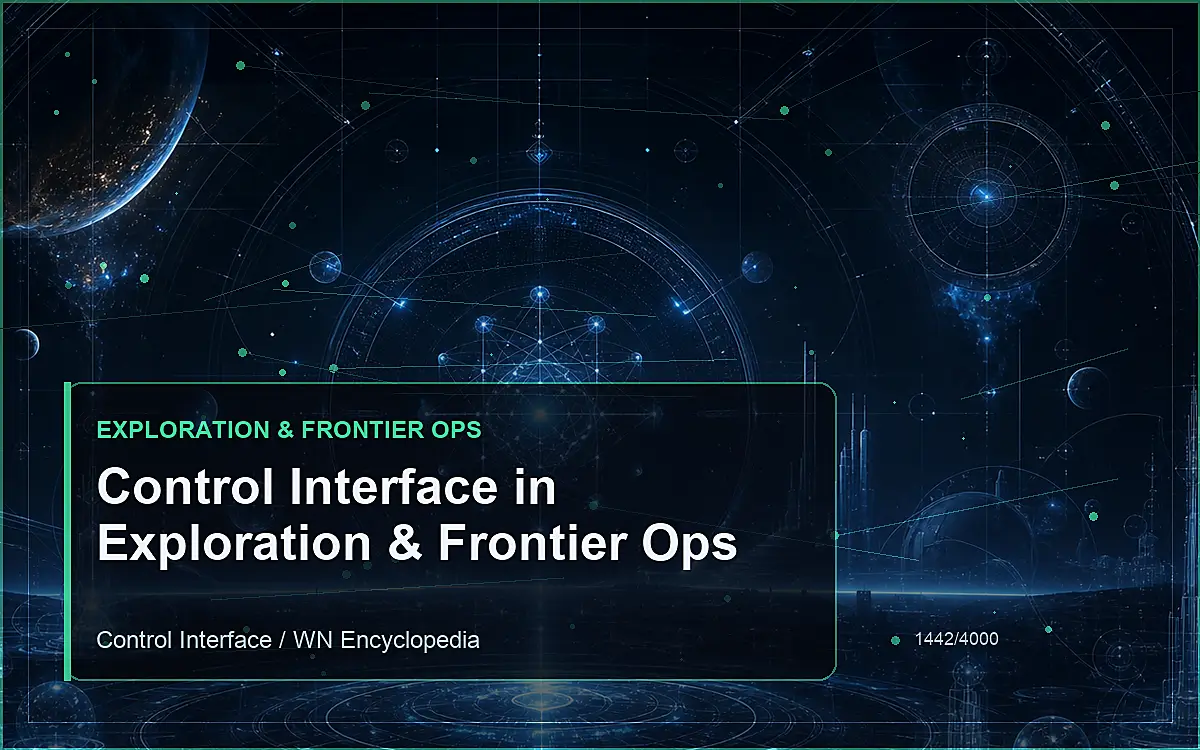 AI-generated encyclopedia reference image for Control Interface in Exploration & Frontier Ops