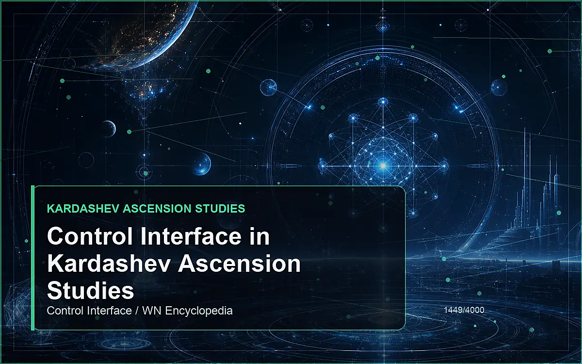 AI-generated encyclopedia reference image for Control Interface in Kardashev Ascension Studies