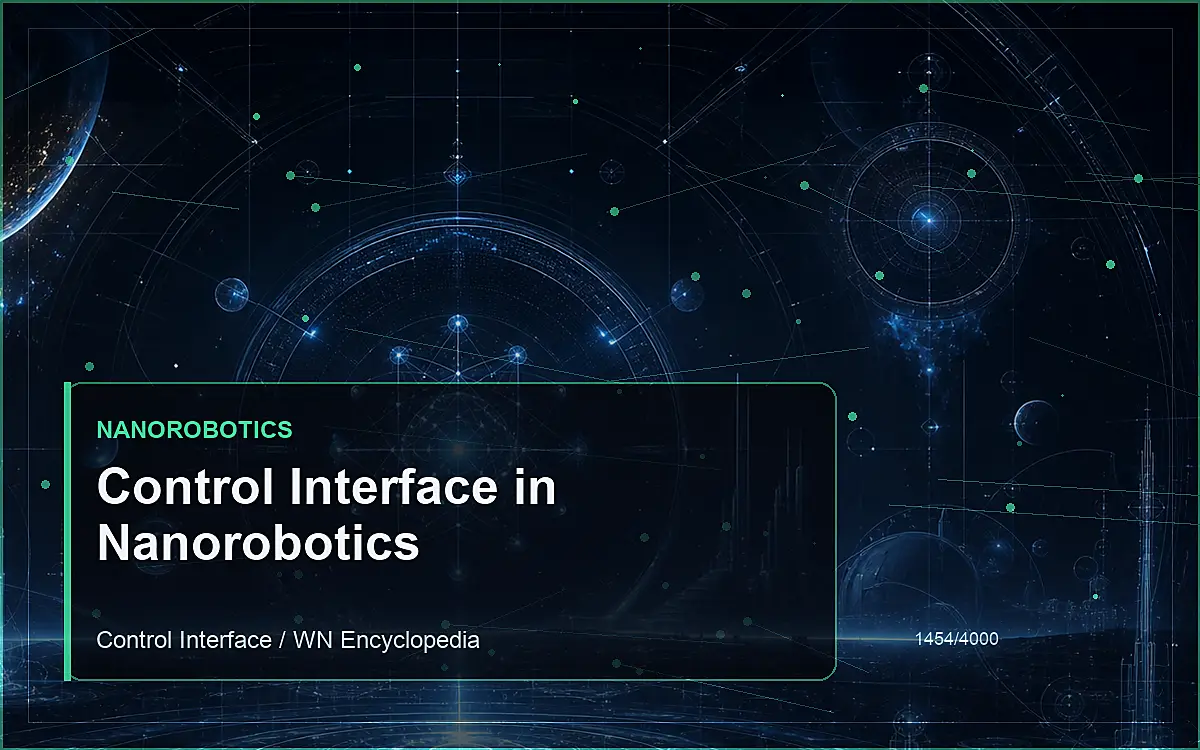 AI-generated encyclopedia reference image for Control Interface in Nanorobotics