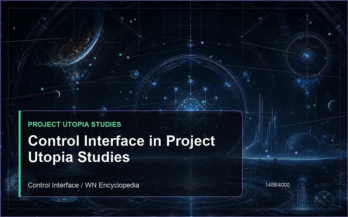 AI-generated encyclopedia reference image for Control Interface in Project Utopia Studies
