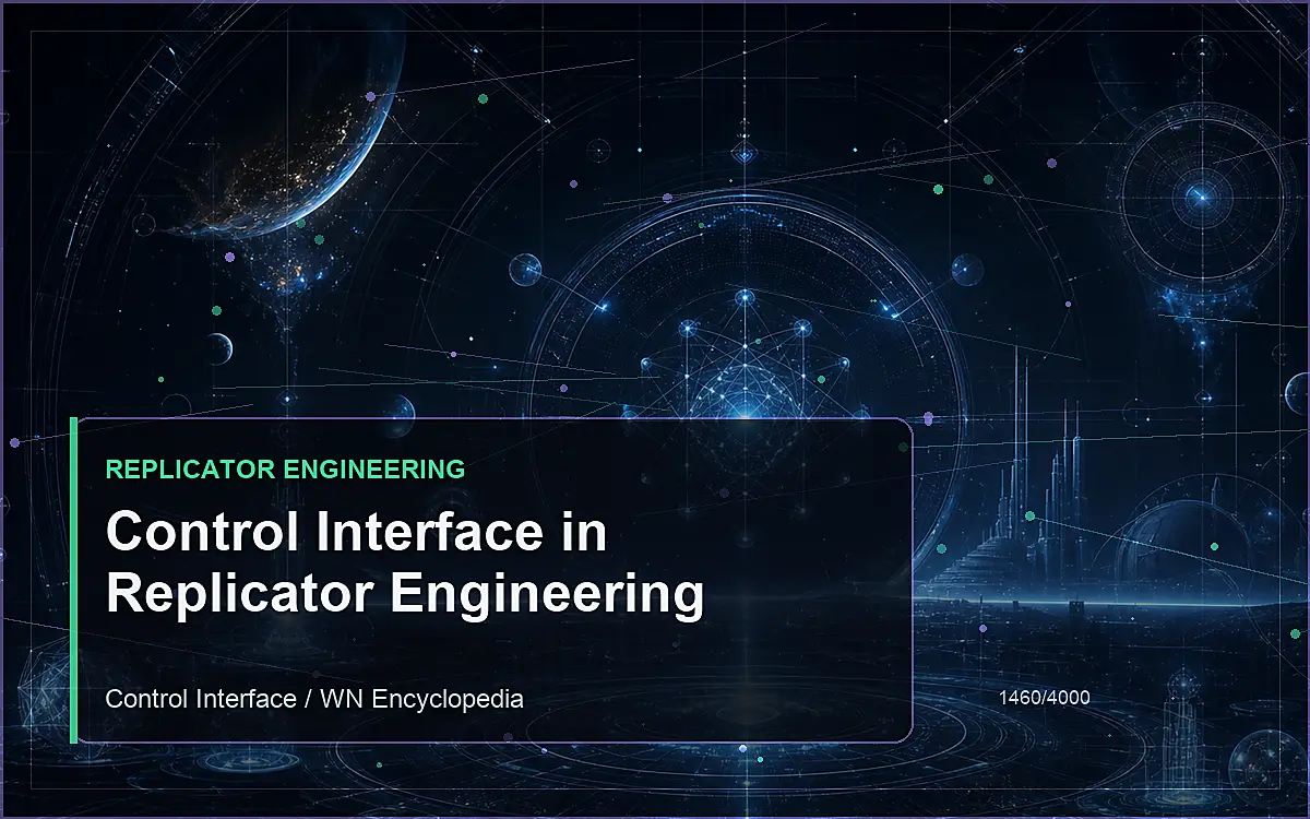 AI-generated encyclopedia reference image for Control Interface in Replicator Engineering