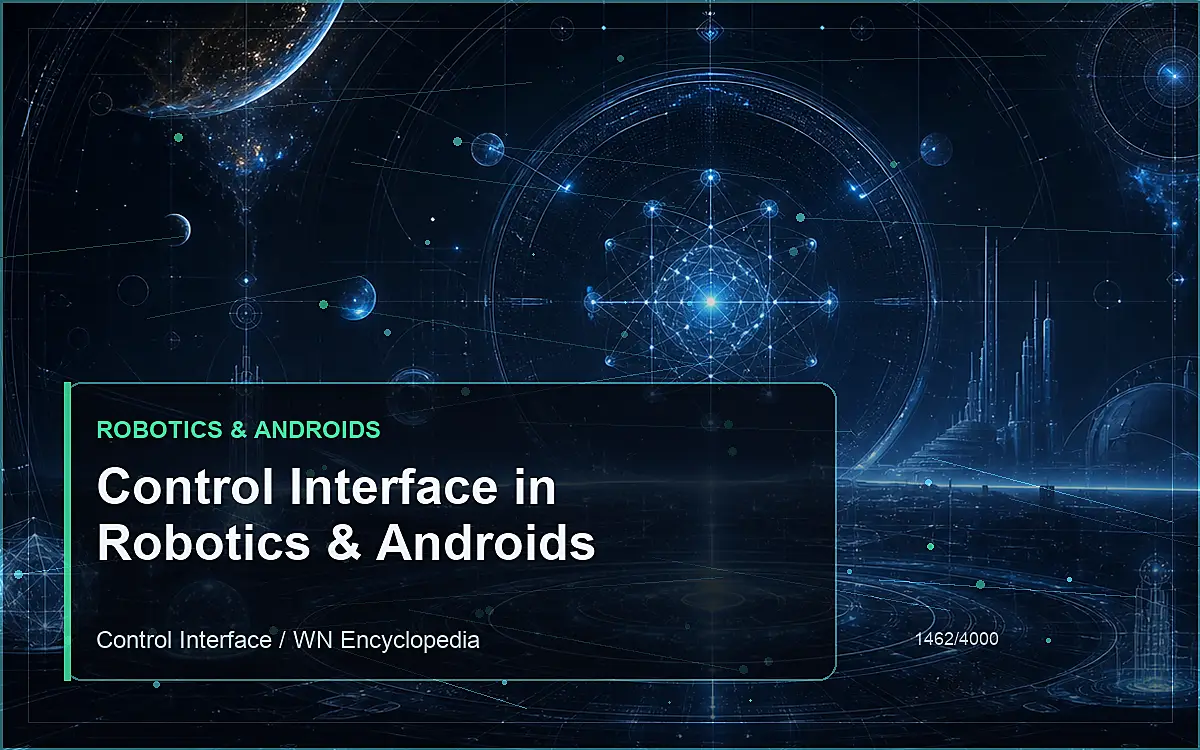 AI-generated encyclopedia reference image for Control Interface in Robotics & Androids
