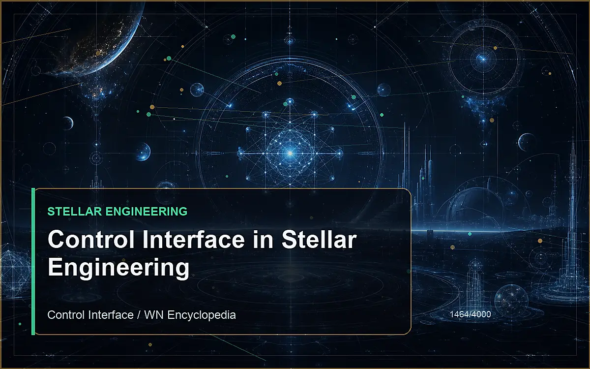 AI-generated encyclopedia reference image for Control Interface in Stellar Engineering