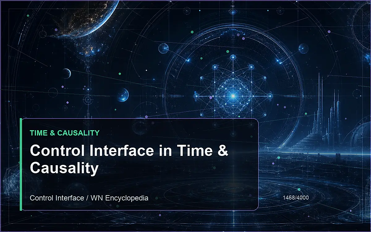 AI-generated encyclopedia reference image for Control Interface in Time & Causality