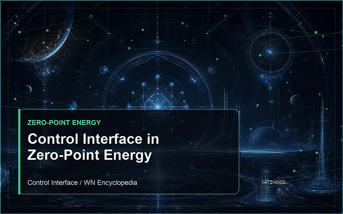 AI-generated encyclopedia reference image for Control Interface in Zero-Point Energy
