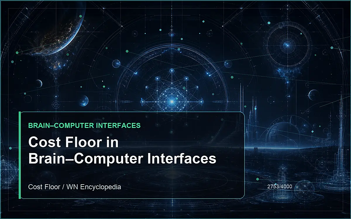 AI-generated encyclopedia reference image for Cost Floor in Brain–Computer Interfaces