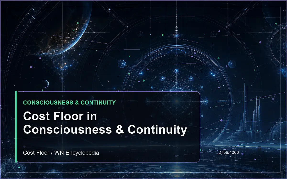 AI-generated encyclopedia reference image for Cost Floor in Consciousness & Continuity