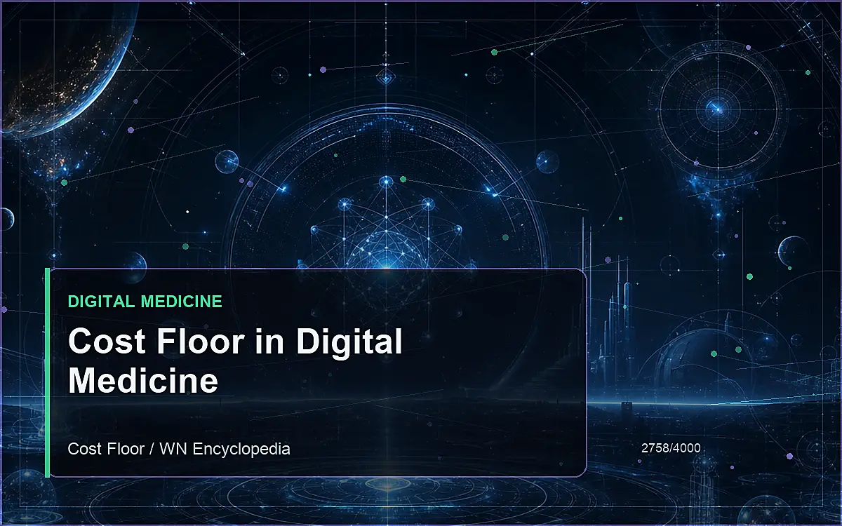 AI-generated encyclopedia reference image for Cost Floor in Digital Medicine