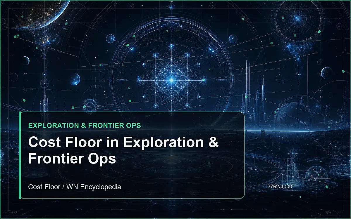 AI-generated encyclopedia reference image for Cost Floor in Exploration & Frontier Ops