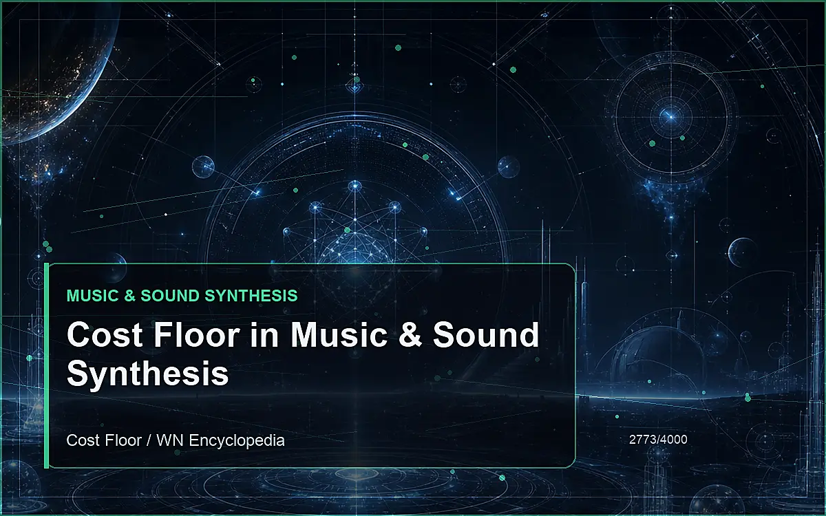 AI-generated encyclopedia reference image for Cost Floor in Music & Sound Synthesis