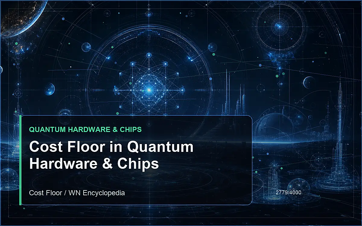 AI-generated encyclopedia reference image for Cost Floor in Quantum Hardware & Chips