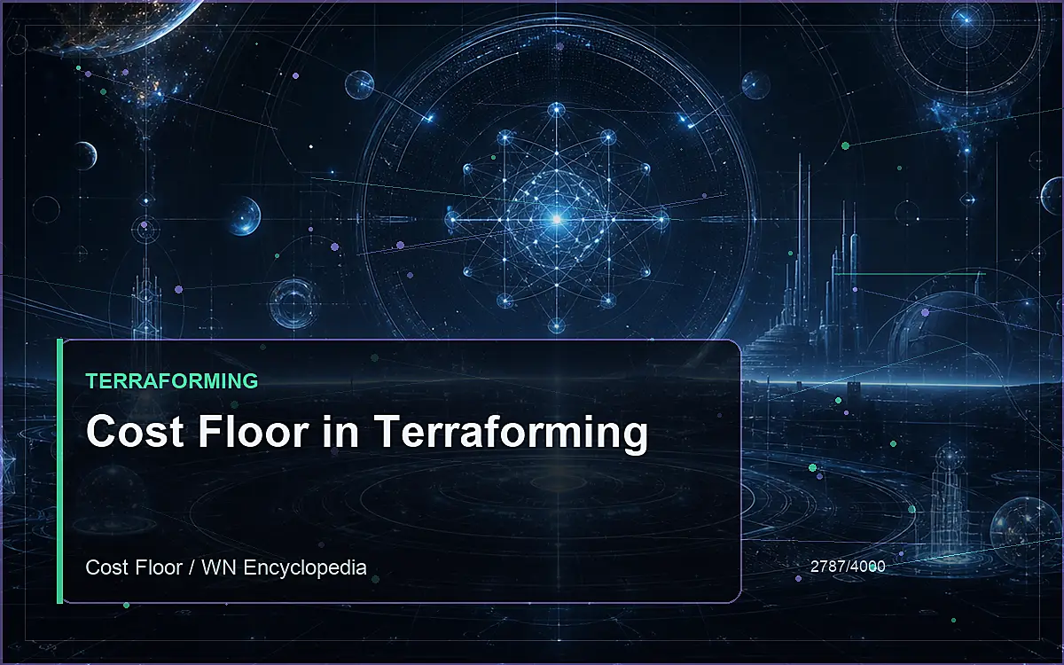 AI-generated encyclopedia reference image for Cost Floor in Terraforming