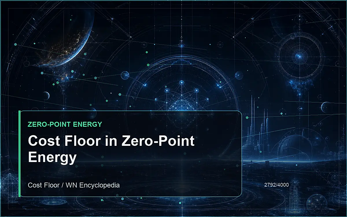 AI-generated encyclopedia reference image for Cost Floor in Zero-Point Energy