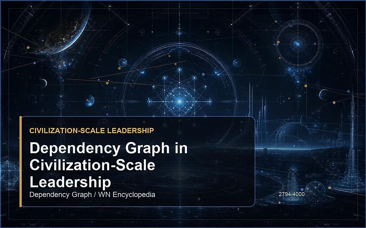 AI-generated encyclopedia reference image for Dependency Graph in Civilization-Scale Leadership