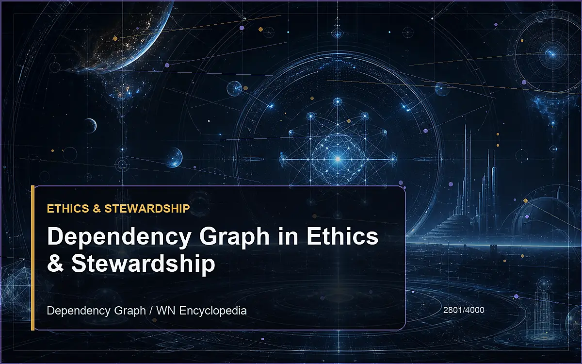 AI-generated encyclopedia reference image for Dependency Graph in Ethics & Stewardship