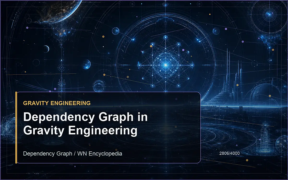 AI-generated encyclopedia reference image for Dependency Graph in Gravity Engineering