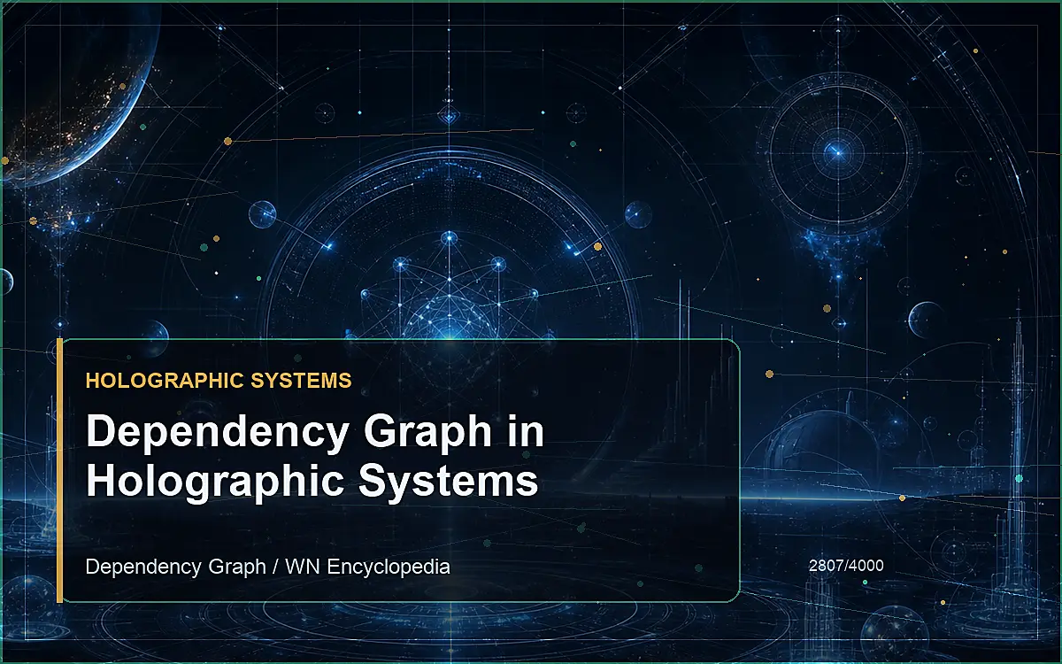 AI-generated encyclopedia reference image for Dependency Graph in Holographic Systems