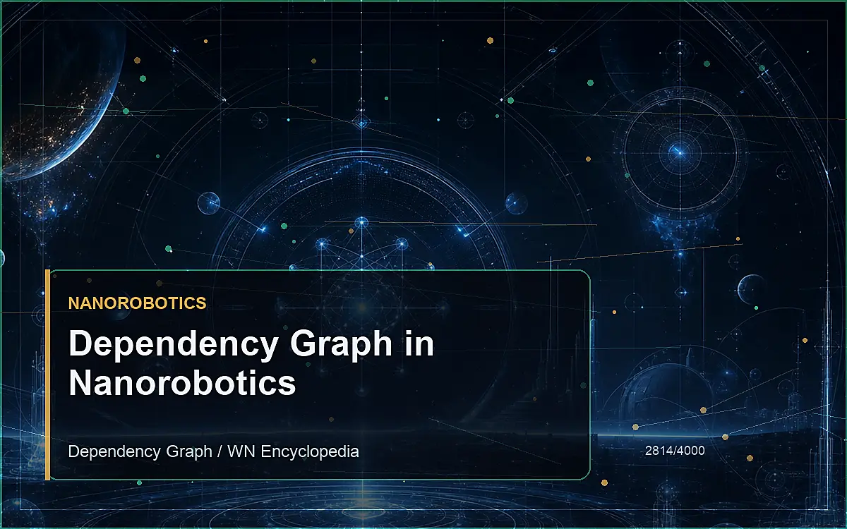 AI-generated encyclopedia reference image for Dependency Graph in Nanorobotics