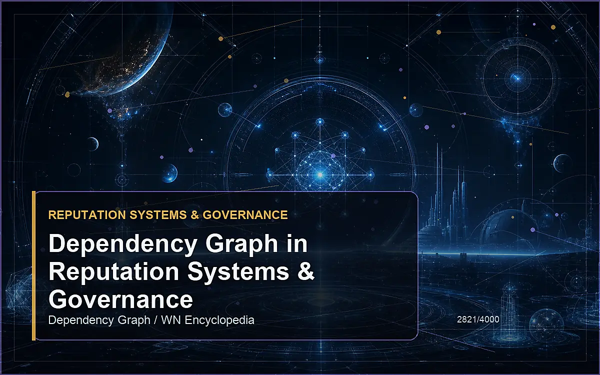 AI-generated encyclopedia reference image for Dependency Graph in Reputation Systems & Governance
