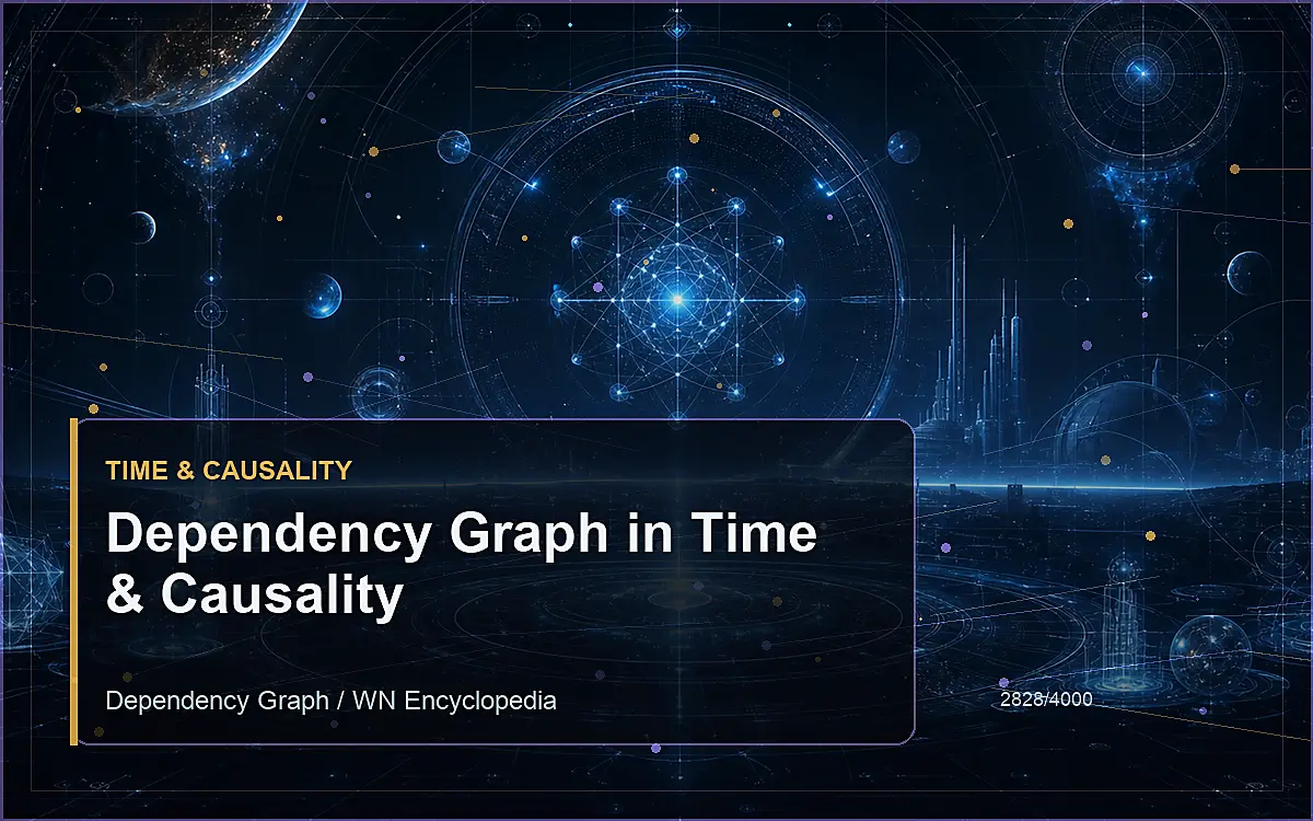 AI-generated encyclopedia reference image for Dependency Graph in Time & Causality
