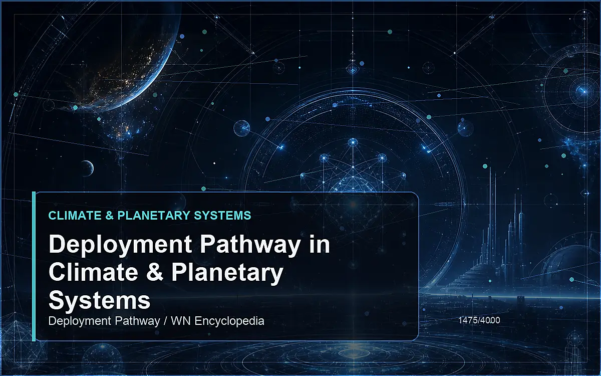 AI-generated encyclopedia reference image for Deployment Pathway in Climate & Planetary Systems