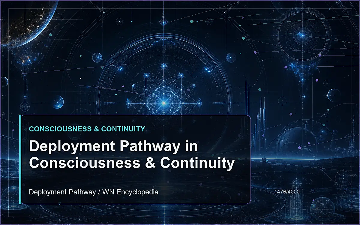 AI-generated encyclopedia reference image for Deployment Pathway in Consciousness & Continuity