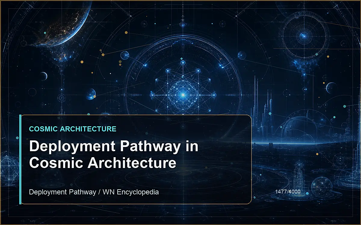 AI-generated encyclopedia reference image for Deployment Pathway in Cosmic Architecture