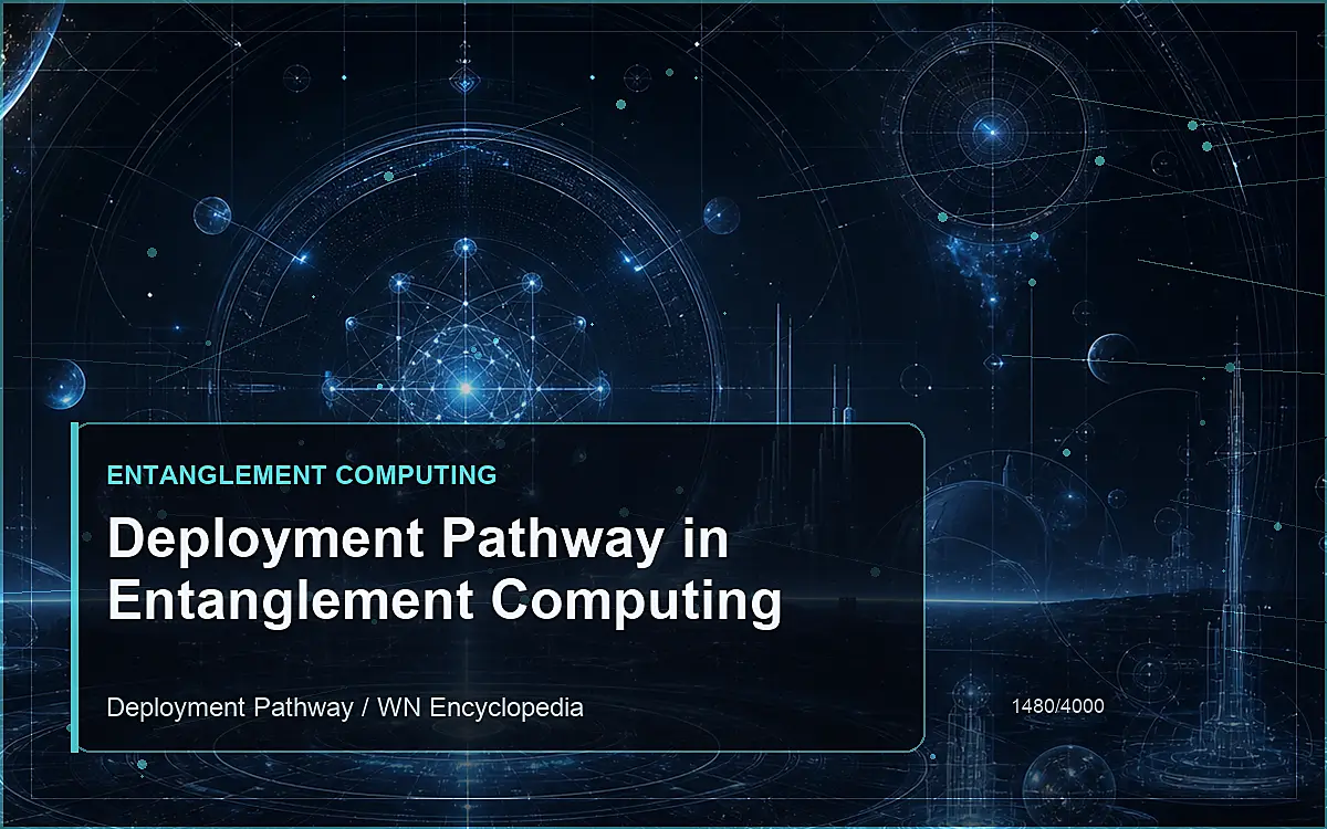 AI-generated encyclopedia reference image for Deployment Pathway in Entanglement Computing