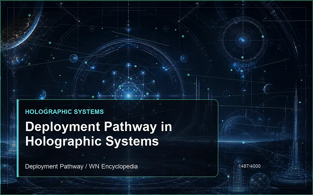 AI-generated encyclopedia reference image for Deployment Pathway in Holographic Systems