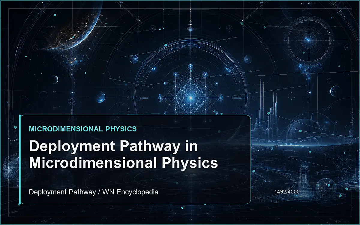 AI-generated encyclopedia reference image for Deployment Pathway in Microdimensional Physics